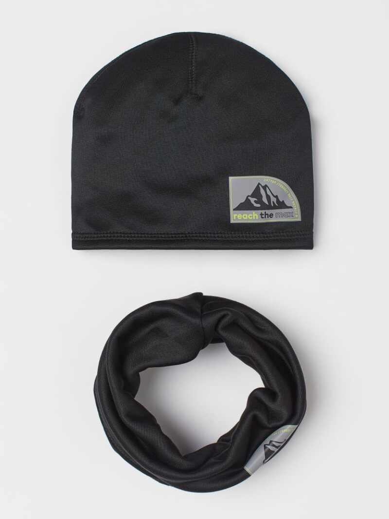 Cashmere V Insert Sweat - Image 3